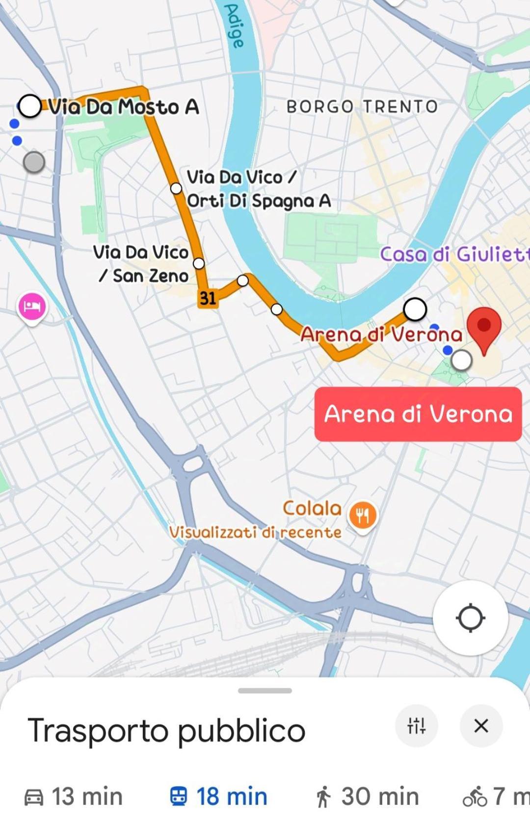 Marco Polo Apartment Verona Bagian luar foto